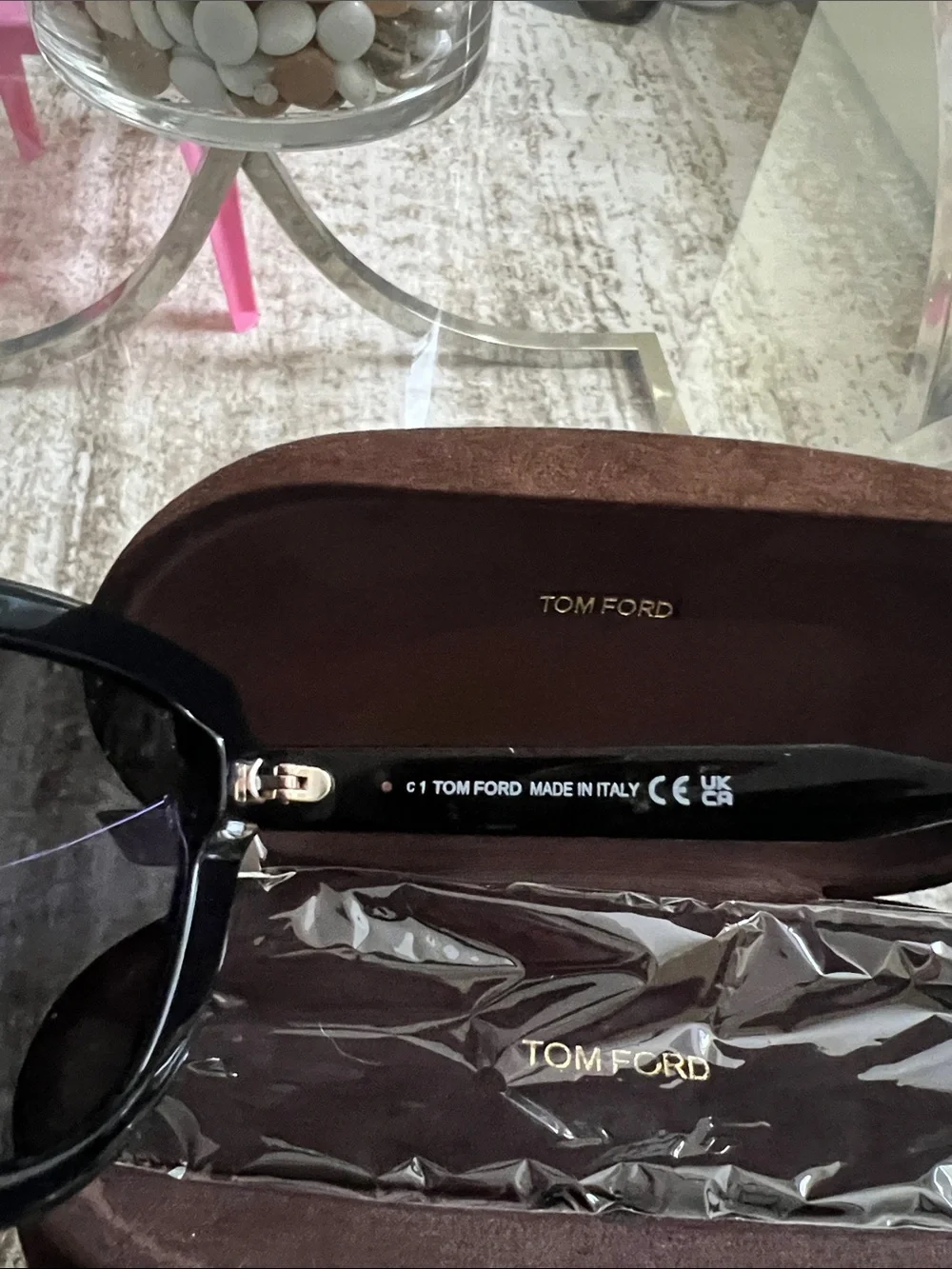 Anya 55mm Cat Eye Sunglasses TOM FORD